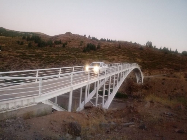 Construccion del puente Butalón Norte