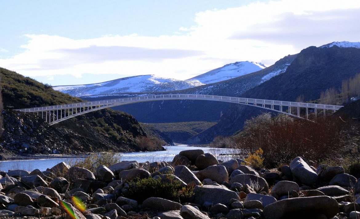 Construcción Puente pasarela Butalón Norte